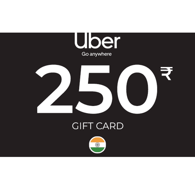 Uber Gift Card 250 INR