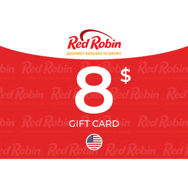 Red Robin Gift Card 8 USD