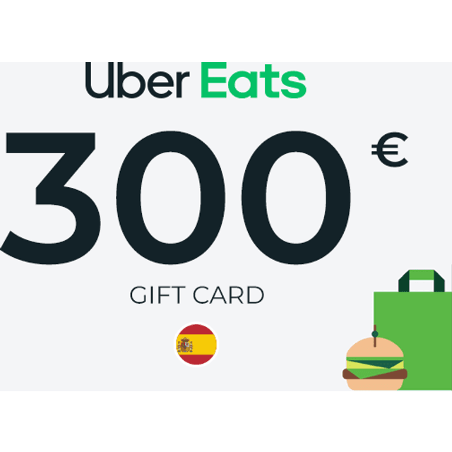Uber Eats Gift Card 300 EUR