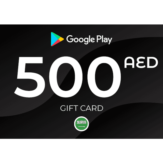 Google Play Gift Card 500 AED