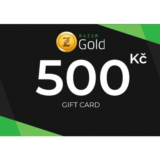 Razer Gold Gift Card 500 CZK