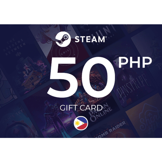 Steam Wallet Gift Card 50 PHP