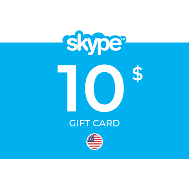 Skype Gift Card 10 USD