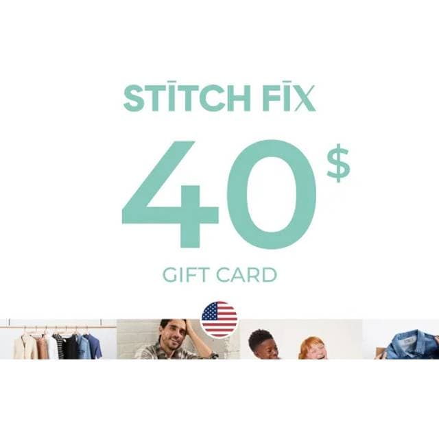 Stitch Fix Gift Card 40 USD