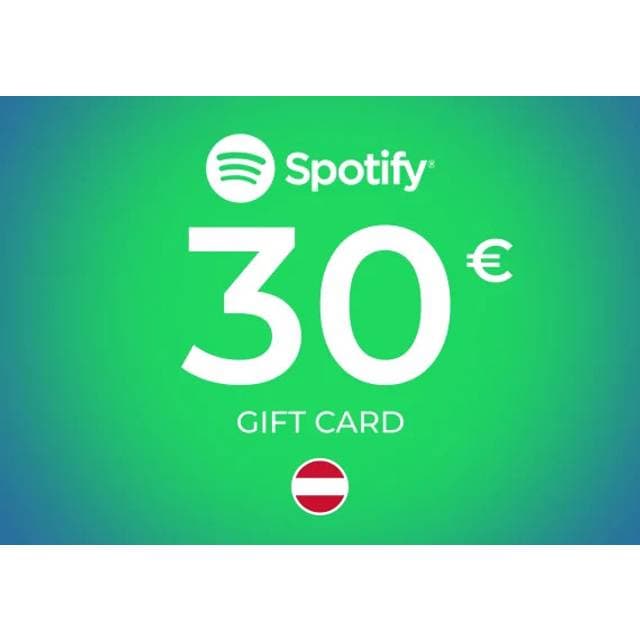 Spotify Gift Card 30 EUR