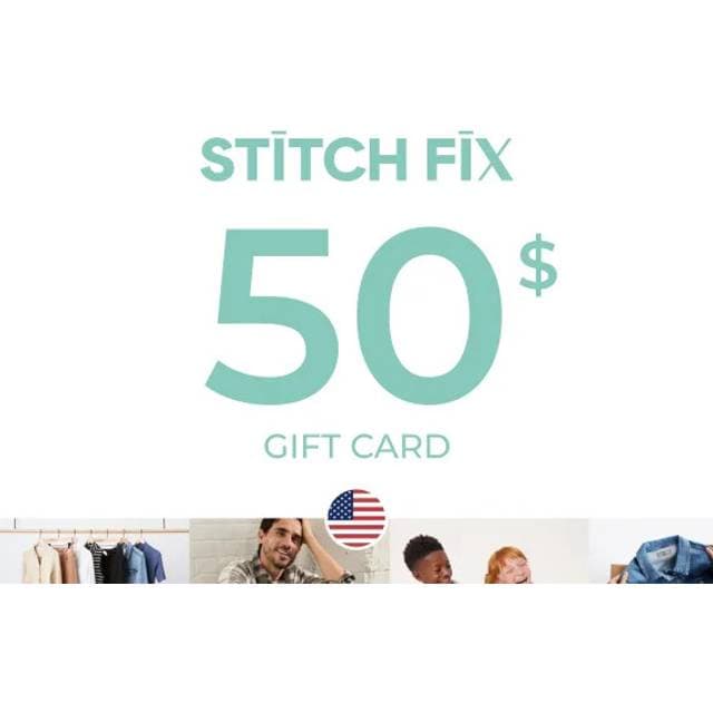 Stitch Fix Gift Card 50 USD
