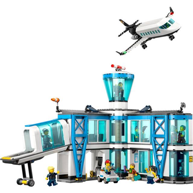LEGO City 60502 Lufthavn Med Fly