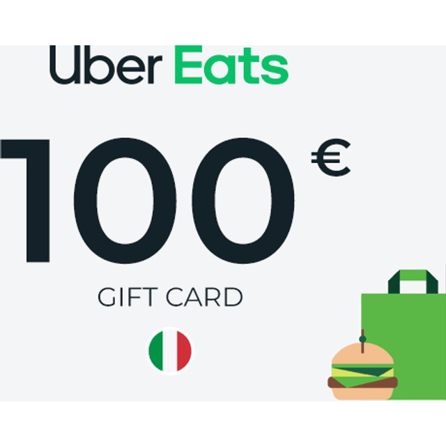 Uber Eats Gift Card 100 EUR
