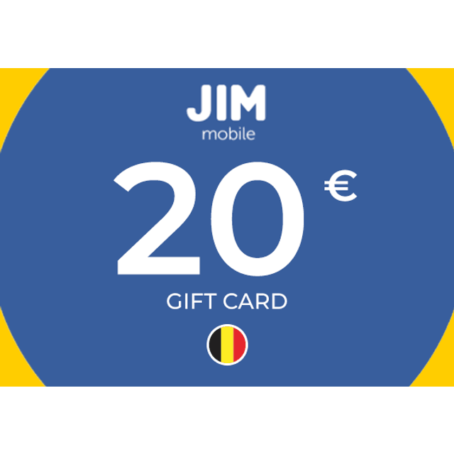 JIM Mobile Gift Card 20 EUR Key