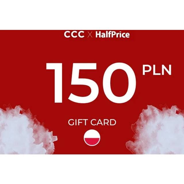 CCC HalfPrice Gift Card 150 PLN
