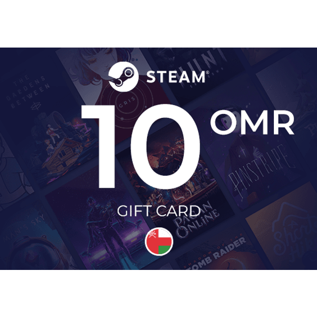 Steam Wallet Gift Card 10 OMR