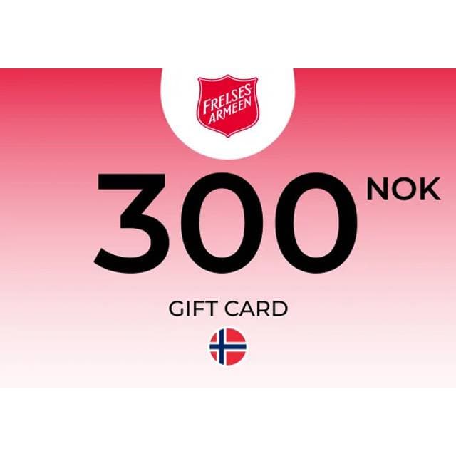 Frelsesarmeen Gift Card 300 NOK