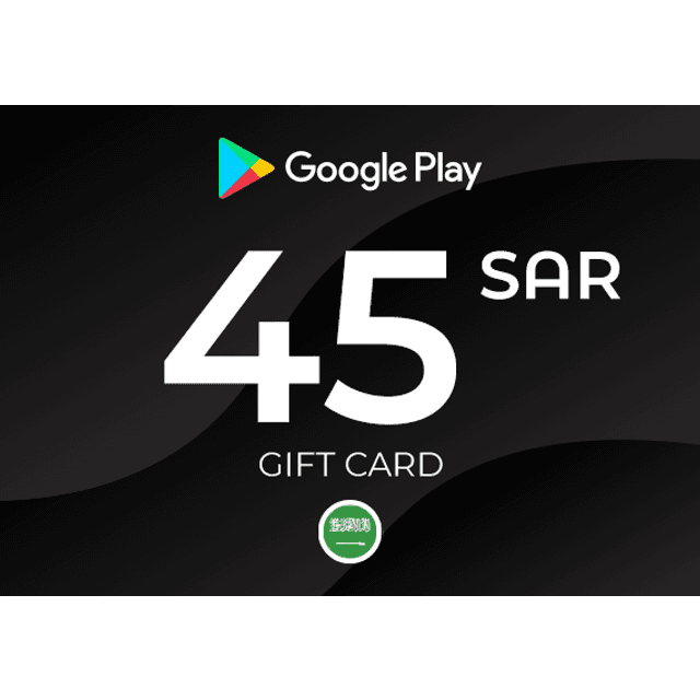 Google Play Gift Card 45 SAR Key