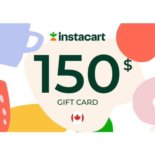 Instacart Gift Card 150 CAD