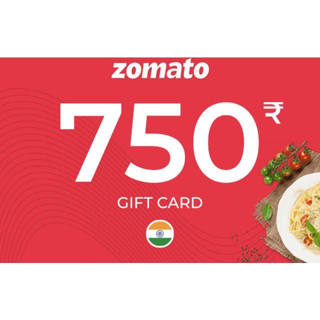 Zomato Gift Card 750 INR