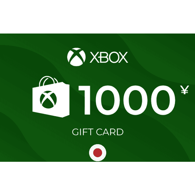 Xbox Live Gift Card 1000 JPY