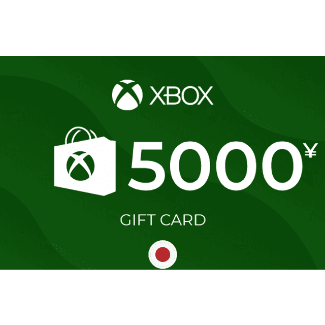 Xbox Live Gift Card 5000 JPY