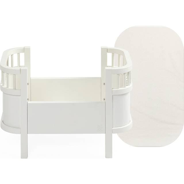 Sebra Dukkesengen Classic White Madras