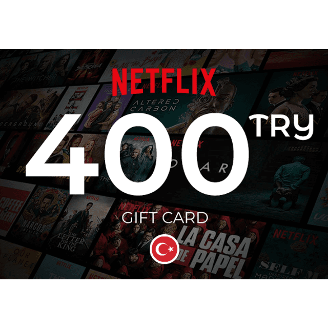 Netflix Gift Card 400 TRY Key Turkey