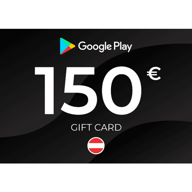 Google Play Gift Card 150 EUR