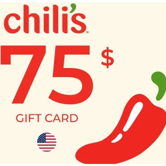 Chili's Gift Card 75 USD