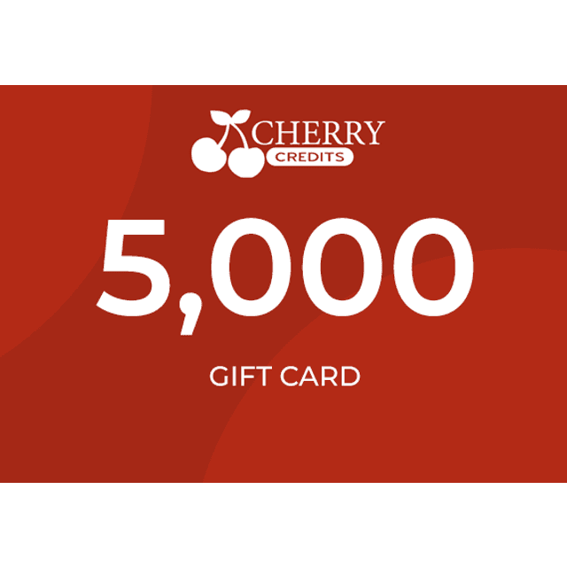 Cherry Credits Gift Card 5000 CC