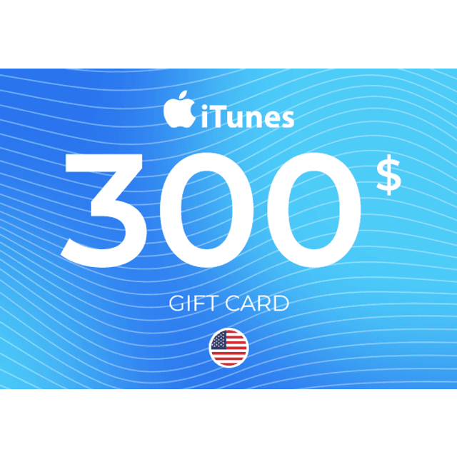 iTunes Gift Card 300 USD