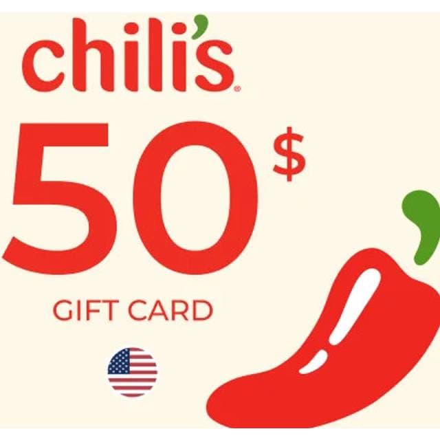 Chili's Gift Card 50 USD