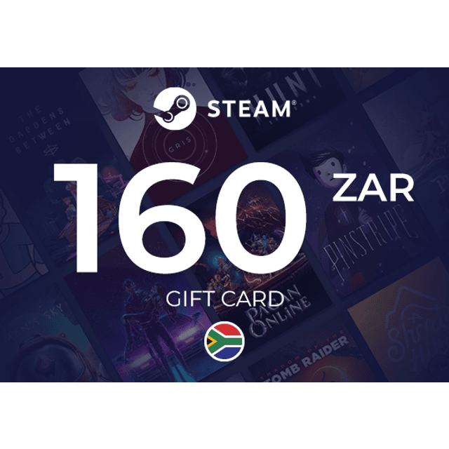 Steam Wallet Gift Card 160 ZAR