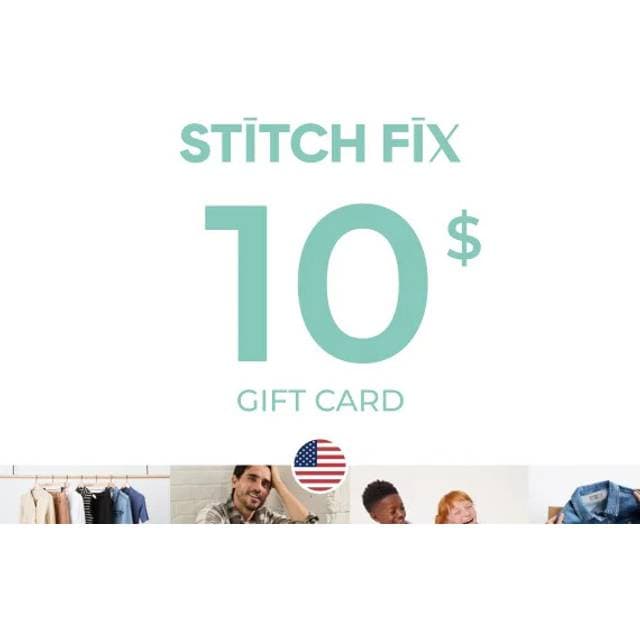 Stitch Fix Gift Card 10 USD