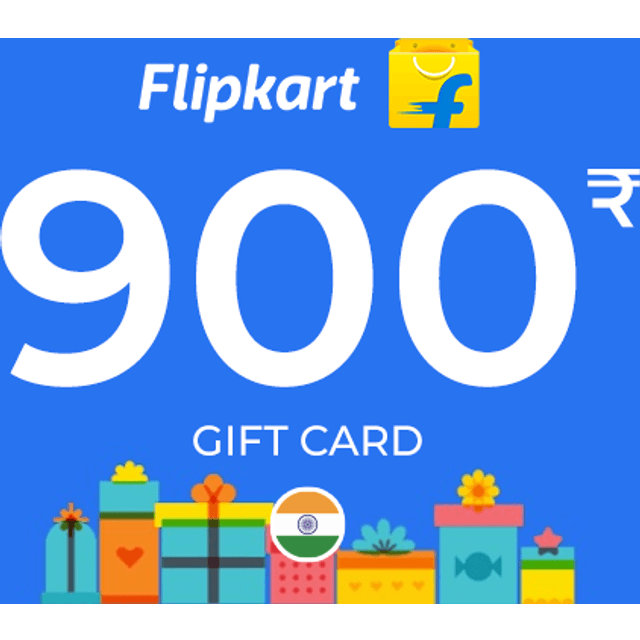 Flipkart Gift Card 900 INR