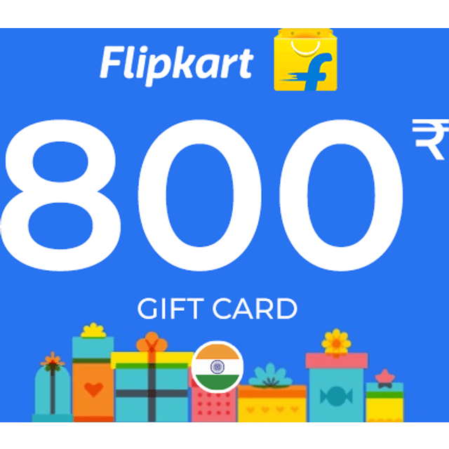 Flipkart Gift Card 800 INR