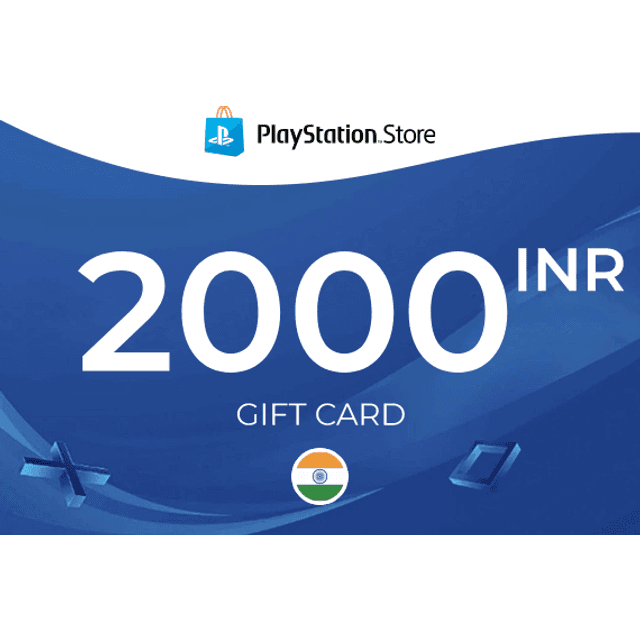 PlayStation Gift Card 2000 INR