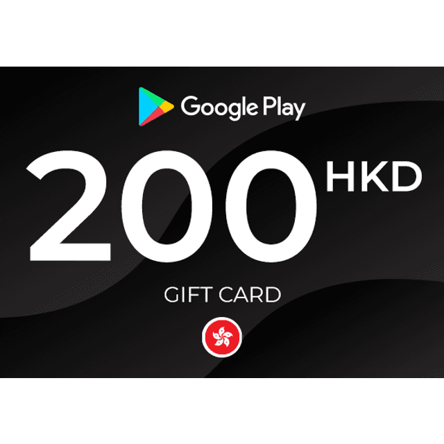 Google Play Gift Card 200 HKD