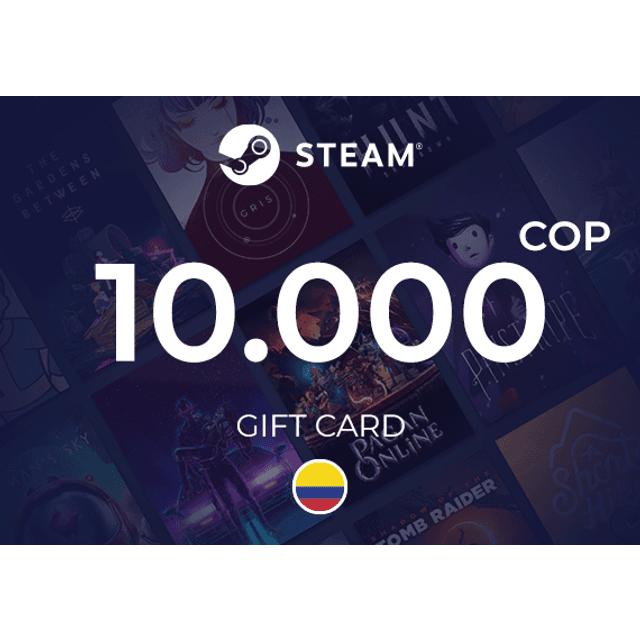 Steam Wallet Gift Card 10000 COP