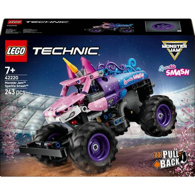 LEGO Monster Jam Sparkle Smash Pull-Back