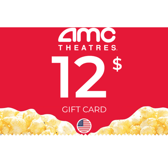 AMC Theatres Gift Card 12 USD
