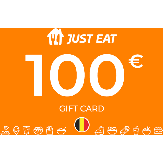 Just Eat Gift Card 100 EUR