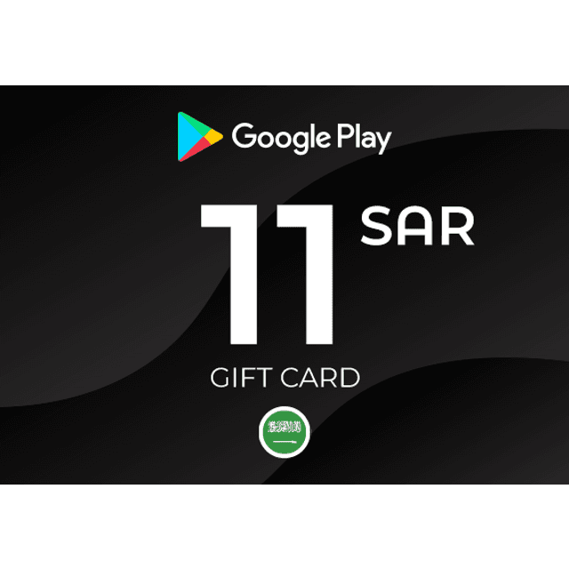 Google Play Gift Card 11 SAR Key