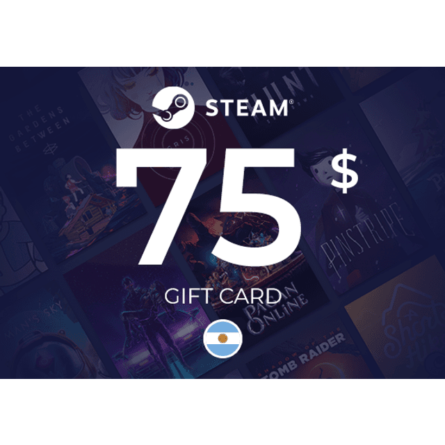 Steam Wallet Gift Card 75 USD