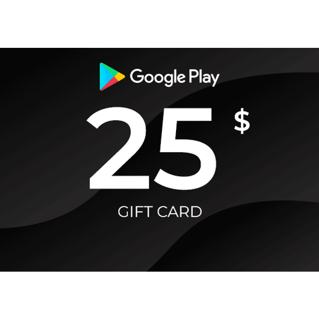 Google Play Gift Card 25 USD