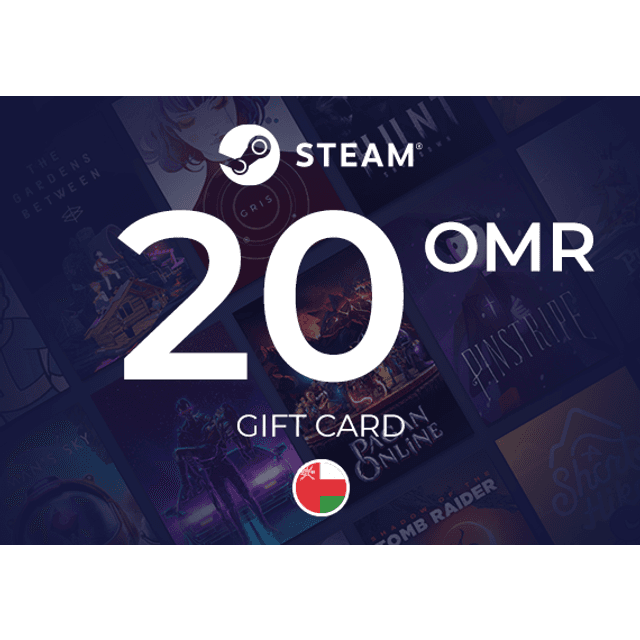 Steam Wallet Gift Card 20 OMR