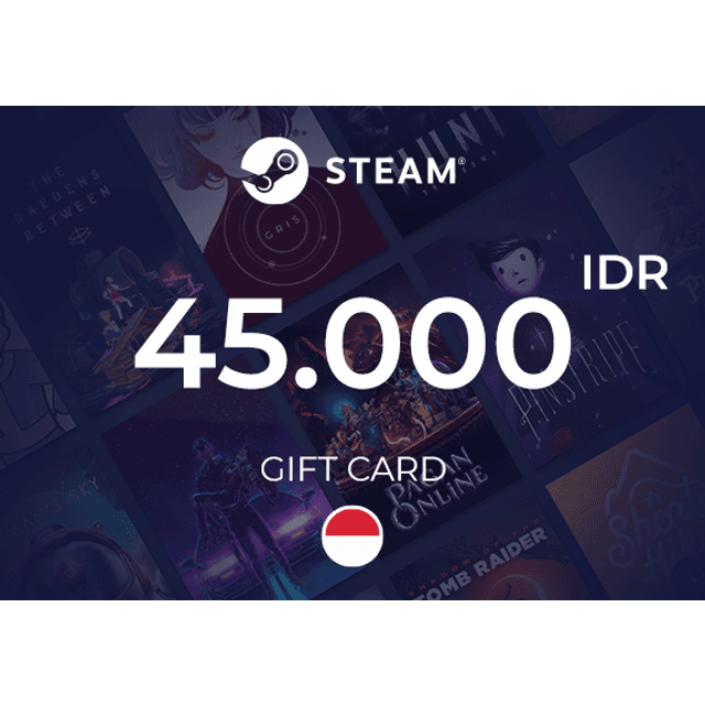 Steam Wallet Gift Card 45000 IDR