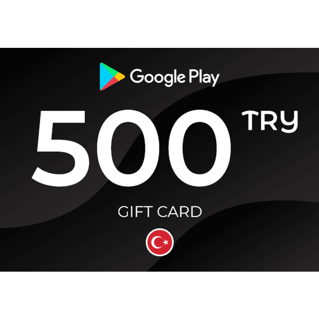 Google Play Gift Card 500 TRY Key Turkey