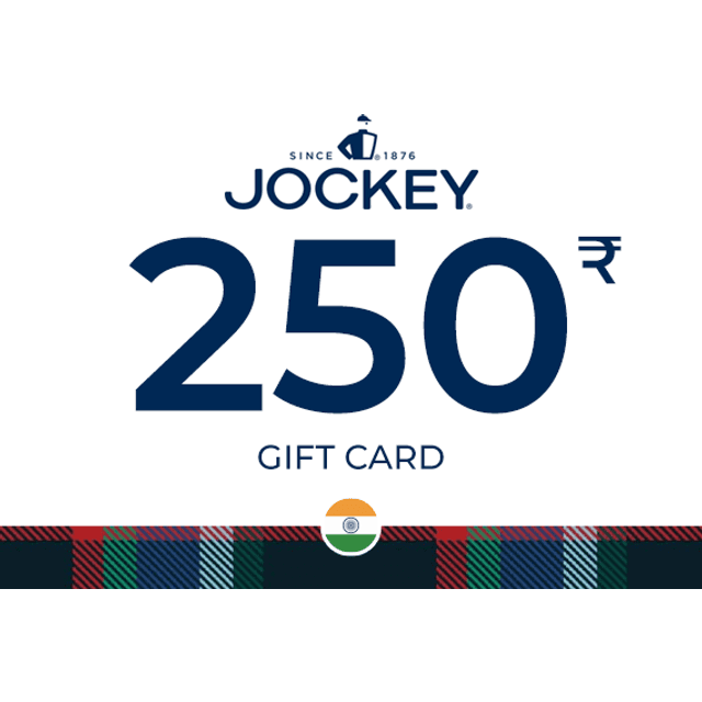Jockey Gift Card 250 INR