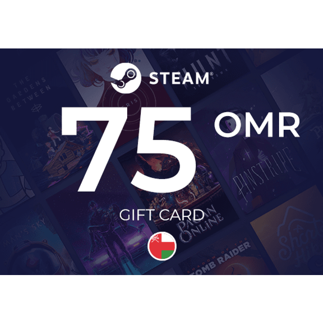 Steam Wallet Gift Card 75 OMR