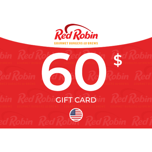 Red Robin Gift Card 60 USD