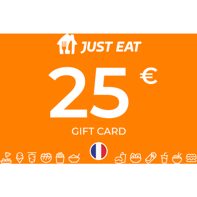 Just Eat Gift Card 25 EUR