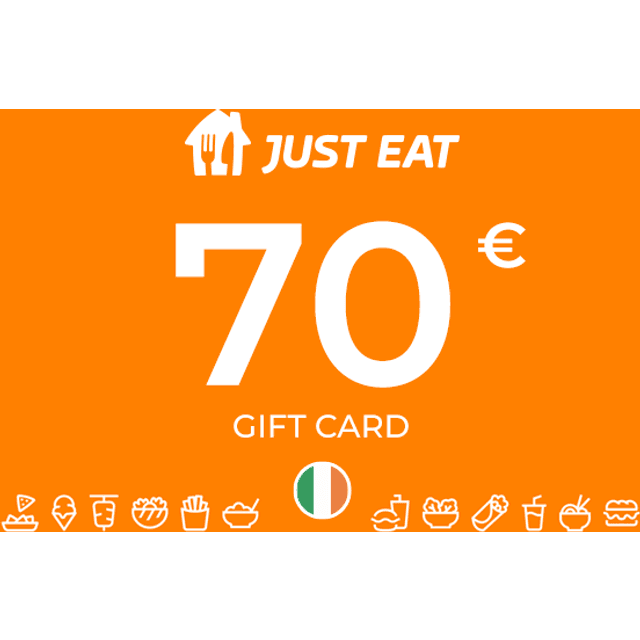 Just Eat Gift Card 70 EUR