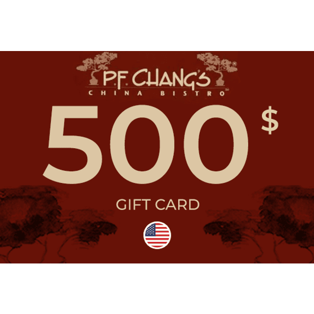 P.F. Changs Gift Card 500 USD